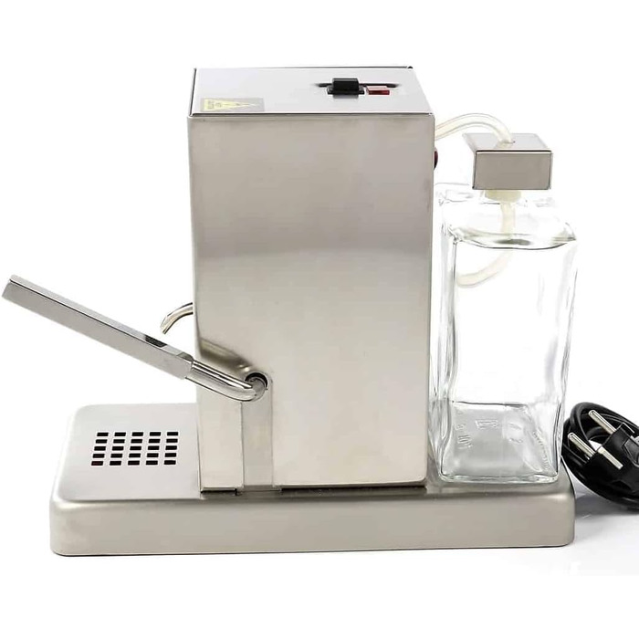 La Piccola Satinata Italian Espresso Machine for ESE Pads | Environmentally conscious and economical in consumption | For standard 44mm, Silver, KAVLP9111 La Piccola Satinata Stainless Steel