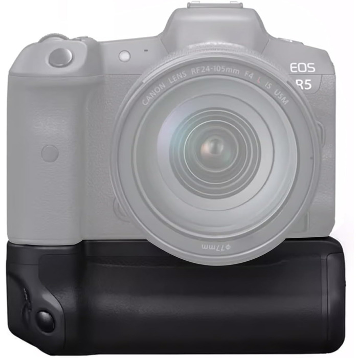 Батарейний хват BG-R10 для Canon EOS R5, R5C, R6, R6 Mark II: синхронізація функцій, 2 LP-E6/N/NH