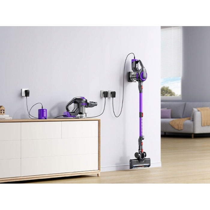 Вертикальний пилосмик Laresar V10 LITE, фіолетовий