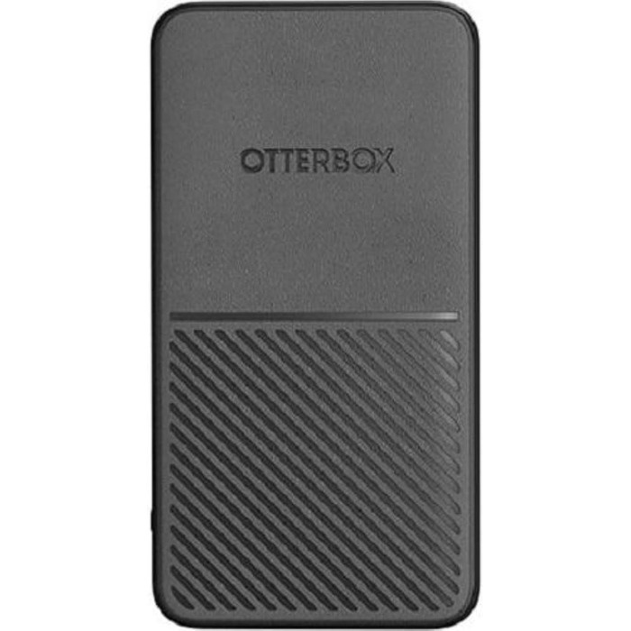 Power Bank OtterBox Robustes 15000 mAh з швидкою зарядкою USB A/C 18W - Чорний