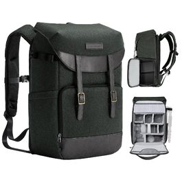 Водонепроникний фоторюкзак K&F Concept Rolltop 20Л для дзеркальних камер Canon, Nikon, Sony та ноутбука 15.6