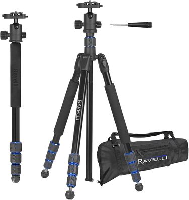 Штатив для камери Ravelli APGL5 Digital - чорний (167 см, кулькова головка)