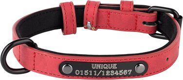 Персоналізований брелок з гравіюванням імені для власника собаки/кішки (зелений, червоний, XXL)