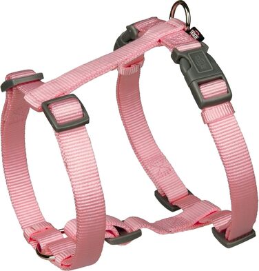 Шлейка для собак TRIXIE Premium H-подібна, розмір L-XL, чорна. Регульована, для великих собак. Розмір грудей: 75-120 см, ширина 25 мм