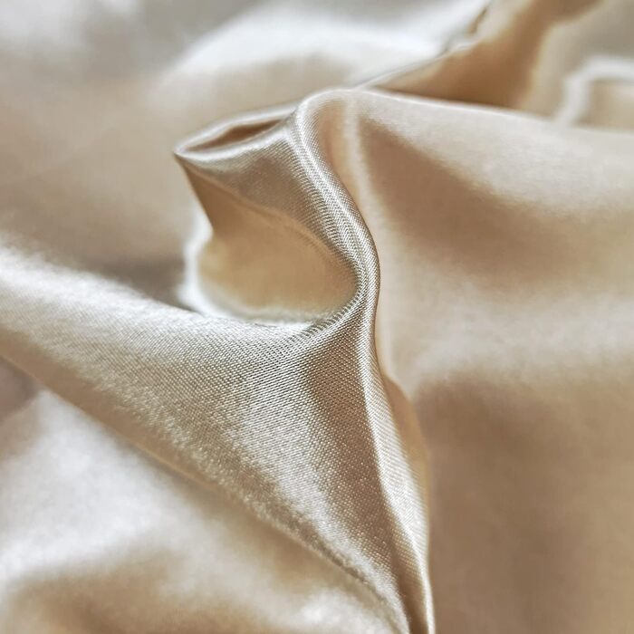 Kalopro 12-Piece Gold Cloth Napkins, Satin Gold Table Napkins, 20x20 inches (50.8x50.8 cm), Washable, Polyester, Reusable Napkins, Fabric for Wedding, Party, Christmas, Table Decoration (Gold)