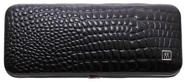 Набір для манікюру ZWILLING Kroko Edition (10 предметів) з екошкіряним кейсом, нержавіюча сталь