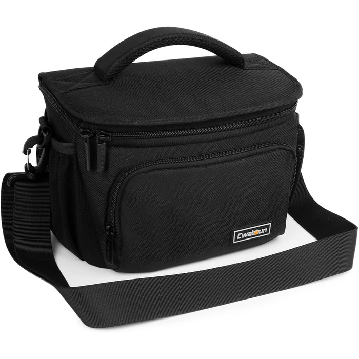 Захисний футляр для дзеркальної камери, вологостійкий, для Canon, Nikon, Sony, Fuji, DLR/LR, об'єктив (Чорний, M)