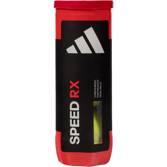 Adidas Speed RX Padel Balls - Unisex Yellow Padel Tennis Balls