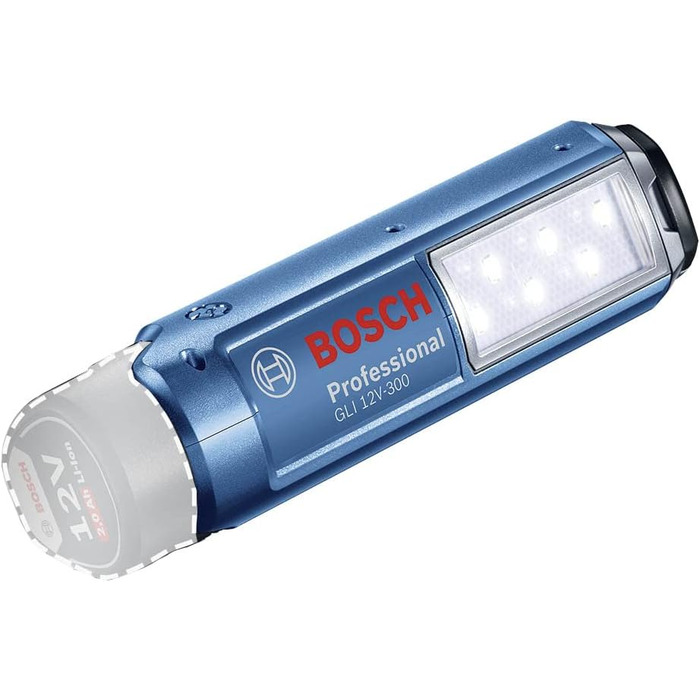 Акумуляторний LED ліхтар Bosch Professional GLI 12V-300, 300 лм, без акумулятора та зарядного, у коробці