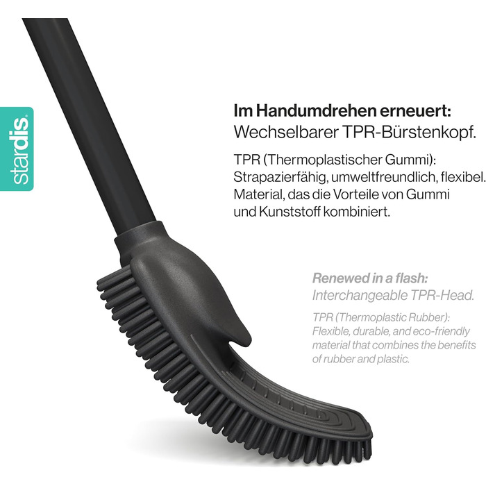 Набір для туалету з щіткою для унітазу Artic White (білий матовий силікон)