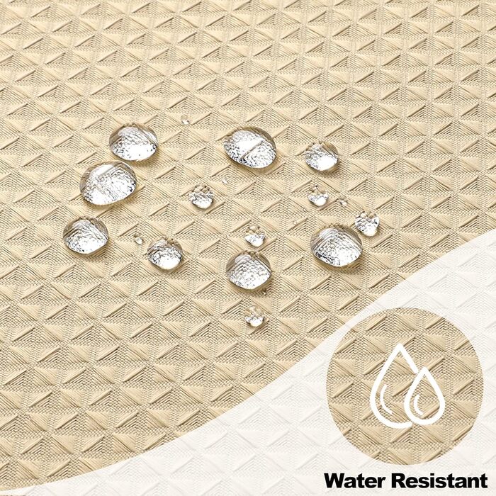 Драбина для душу велика, білий душовий завіс, вафельна текстура, тканина, міцний, готельна якість, для ванної кімнати, 183x244 см, водонепроникний, пральний, комплект (1 шт.)