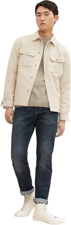 Джинси чоловічі Tom Tailor Marvin Straight 36W/32L, Mid Stone Wash - Оригінальний денім