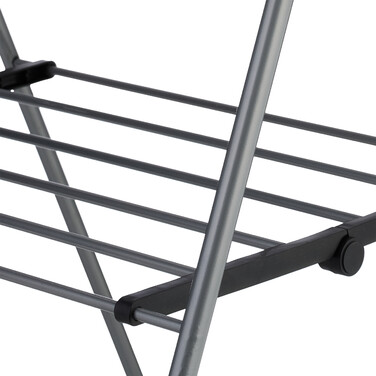 Relaxdays Folding Clothes Drying Rack with Wings