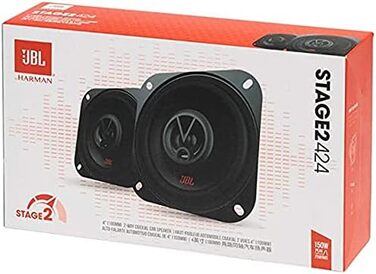 Автомобільні динаміки JBL Stage2 424 150 Вт 10 см, 2-смугові, набір Harman Kardon