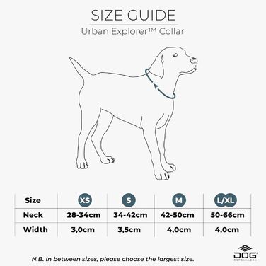 Нашийник для собак DOG Copenhagen Urban Explorer 3.0 Wild Rose, S