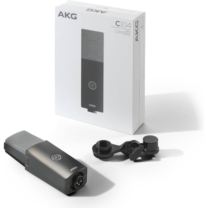 Мікрофон конденсаторний AKG C114 – професійний студійний мікрофон з великою діафрагмою для вокалу та інструментів
