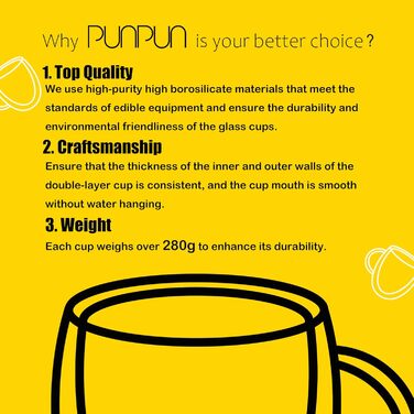 Набір склянок для кави та шнапсу 2 шт., подвійні стінки, ізольовані, 250 мл, 500 мл (загальний об'єм)