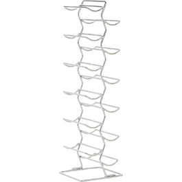 Amazon Basics Modern Style Wine Rack for 12 Bottles, 74 cm, Chrome