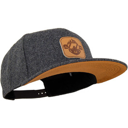 Кепка бейсболка Jumping Bird • Знімна кепка-снуд • Фетр, унісекс, темно-сірий