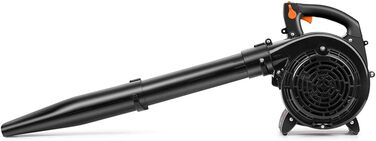 Бензиновий повітродув FUXTEC FX-LB126ECO, 2-тактний двигун 1 к.с., 0,7 кВт, 60 м/с, 4,5 кг, 450 мл