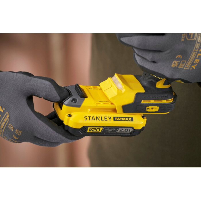 Акумуляторний дриль-шурупокрут Stanley FatMax SFMCD725D2K-QW 80Нм, 2x2Аг