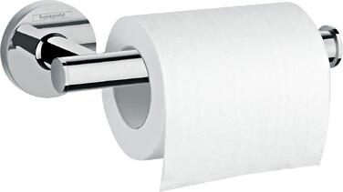 Тримач для туалетного паперу Hansgrohe Logis Universal, настінний, приховане кріплення, хром, 41726000