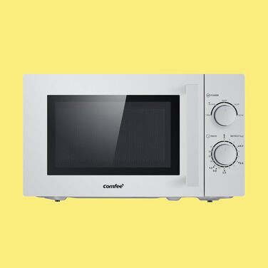 Мікрохвильова піч Comfee CMSN 20L, 700W, Механічна, Біла