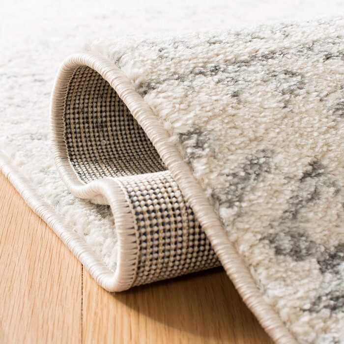 Килим SAFAVIEH Boho Tulum для вітальні, їдальні, спальні - короткий ворс, слонова кістка та сірий, 183 x 274 см