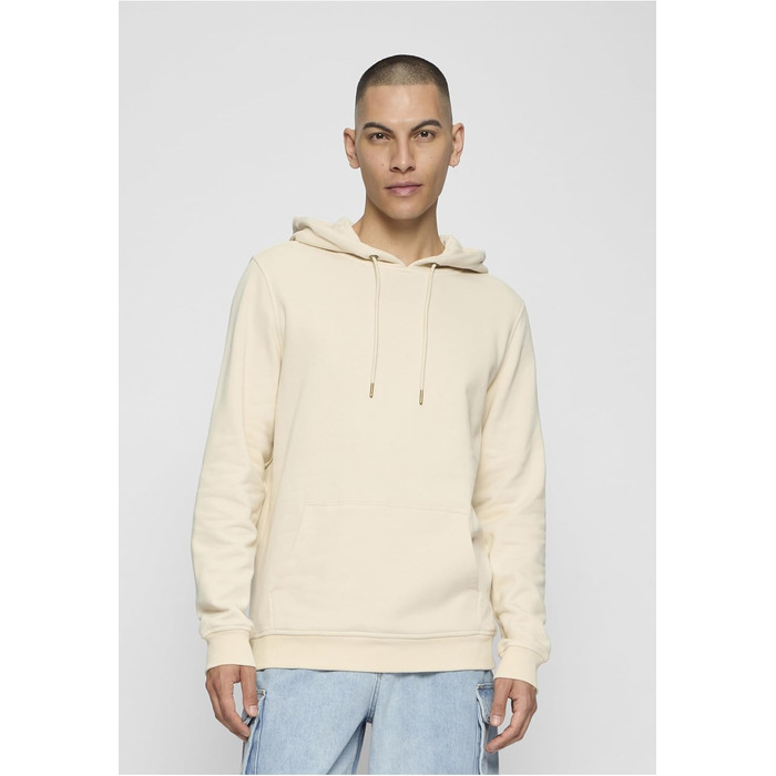 Чоловіче базове худі Urban Classics Basic Sweat Hoody, пісочний колір