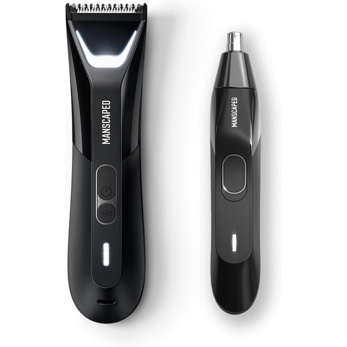 Набір для догляду за тілом MANSCAPED® The Perfect Duo 5.0: тример для тіла Rasenmäher® 5.0 ULTRA та тример для носа та вух Weed Whacker® 2.0
