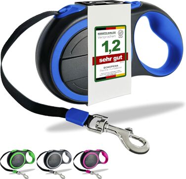 Нашийник для собак DOMOPRIMA: міцний, безпечний, 3 розміри (S, M), 4 кольори (сірий, блакитний, зелений, рожевий)