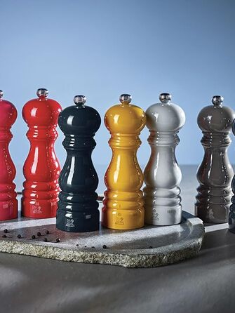 Млинок для перцю PEUGEOT Paris u'Select 22 см, 6 режимів, шліферний, дерево, сертифікат PEFC, французьке виробництво