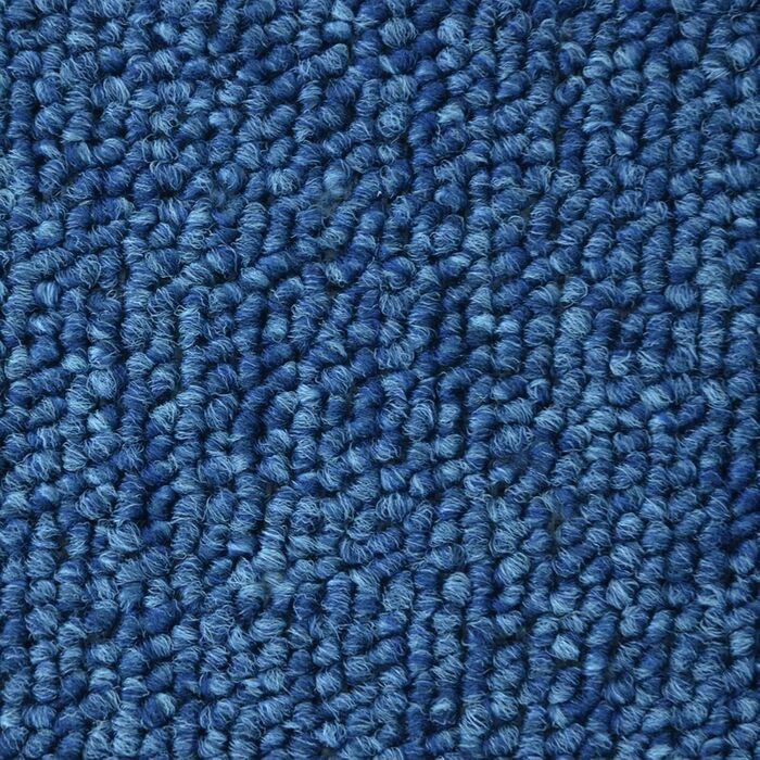 Килимок на сходинки Floordirekt 15 шт., 65x23 см, темно-синій (Лондон), самоклеючий, для внутрішніх сходів