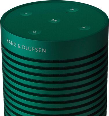 Bang & Olufsen Beosound Explore: Портативна Bluetooth колонка, водонепроникна IP67, зелений колір. Для подорожей, кемпінгу та дому. До 27 годин звучання, 360° звук