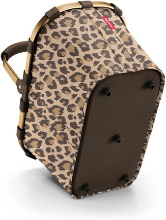 Сумка-шопер Reisenthel Carry Bag Frame Leo Macchiato з містким відділенням та внутрішньою кишенею – Стильна та водонепроникна сумка