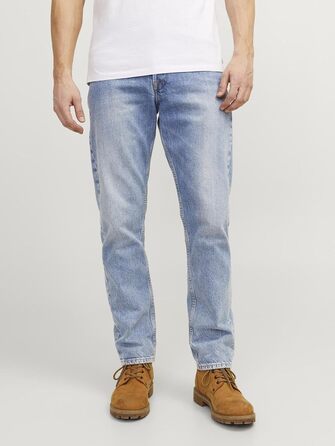 Джинси чоловічі JACK & JONES JJICHRIS SBD 920 NOOS Relaxed Fit, сині, 34W/32L
