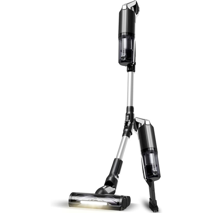 TurboTronic StormStick: потужний акумуляторний пилосос 120 Вт з фільтром MIF та 5 м кабелем (11 кПа, циклонна технологія)