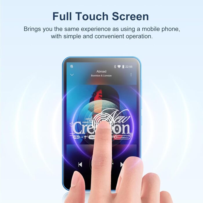 MP3 плеєр Oilsky 80GB Bluetooth WiFi Android 9.0 4