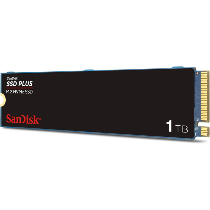 SSD SanDisk Plus 1TB NVMe PCIe Gen 4.0: Швидкий та надійний накопичувач