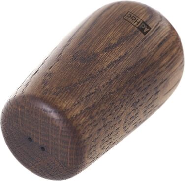 AdHoc GS30 Set of Pepper and Salt Shakers Yoko | Natural Oak Wood, Lightly and Darkly Oiled | Double Holes and Large Opening for Filling