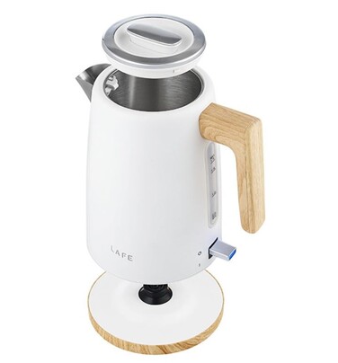 Електричний чайник Lafe Scandi PRO, 2200 Вт, 1,7 л, білий