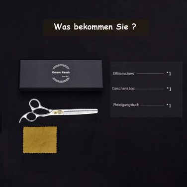 Професійна ножиця для грумінгу собак, 7 дюймів, пряма, для собак та котів, з тонкої стрижки, з японської сталі 440C