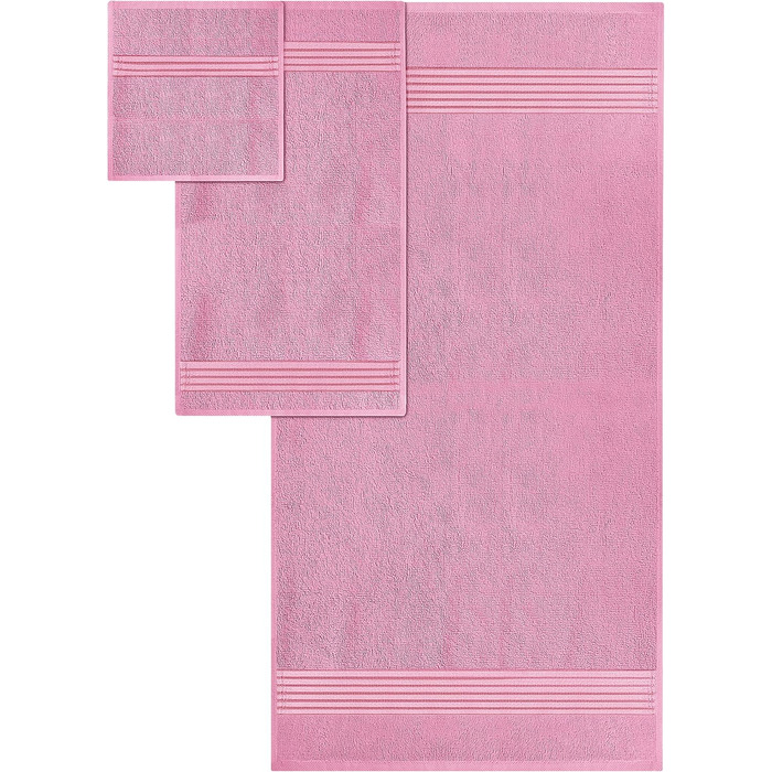 Набір рушників для ванни Utopia Towels, 100% бавовна, 8 предметів (2 великі, 2 ручні, 4 маленькі), м'які та гігроскопічні
