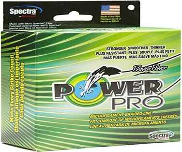 Плетена рибальська ліска SHIMANO Power Pro Spectra 0.15 мм, 275 м, зелена