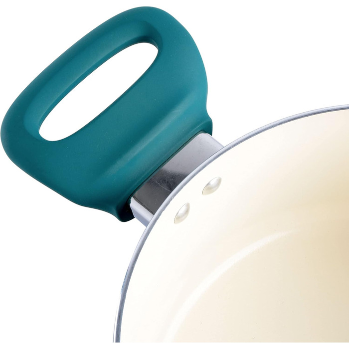 Набір посуду Spice by Tia Mowry 10 предметів з кераміки з антипригарним покриттям, блакитно-зелений (87070.10R)