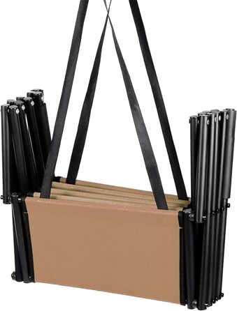 Рампа для собак Homewell - складана, до 70 кг, регульована, для маленьких, середніх, великих та хворих собак, легка у зберіганні (колір: коричневий)