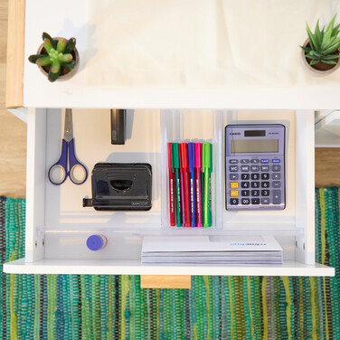 Relaxdays Drawer Dividers, 4-Piece Set