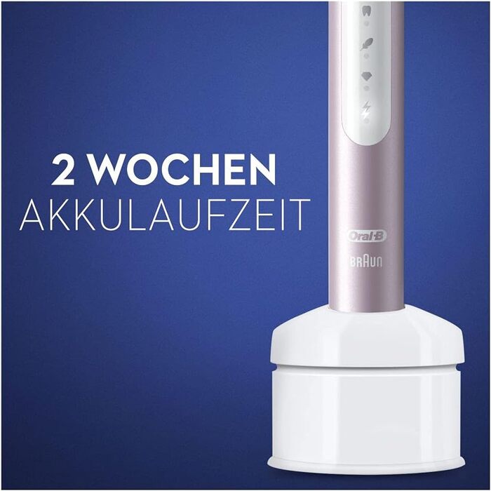 Звукова зубна щітка Oral-B Pulsonic Slim Luxe 4500: Чорна/Рожеве Золото, 3 режими чищення, 2 насадки, кейс для подорожей