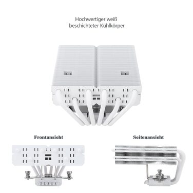 Thermalright SI-100: Повітряний кулер для CPU з 6 тепловими трубами, тихий вентилятор TL-E12B PWM, технологія AGHP 3.0, сумісний з AMD AM4/AM5 та Intel 1150/1151/1200/1700/2066