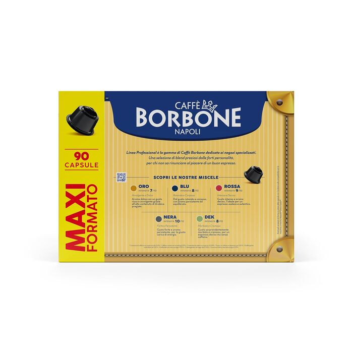 Кава Caffè Borbone в капсулах для Dolce Gusto, декафеїнація (без кофеїну), 90 шт.